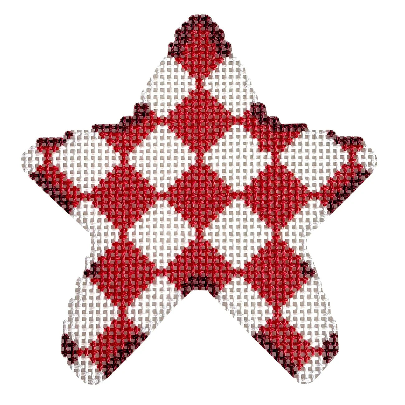 Red Harlequin Mini Star